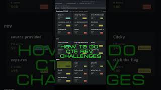 How to do CTF Rev Challenge (DUCTF 2022 Edition) #ctf #cybersecurity #cyber #hacking #hacktheplanet