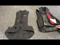 motorcycle airbag vest comparison helite klim alpinestars