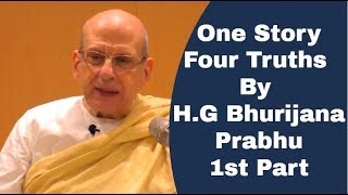 1st Part of Seminar \u0026 One Story four Truths 22nd Jan 2020 By Bhurijana Prabhu ISKCON Juhu Mumbai