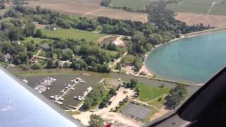 C-GYXQ Zodiac 601XL-B Low over the water.