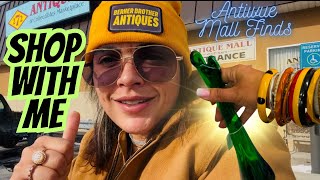 “Hard To Top That”| SHOP WITH ME | ANTIQUE MALL FINDS | THRIFTING | ADAMSTOWN PA | VINTAGE RESALE