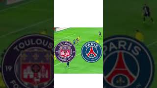 résumé rapid Toulouse 0 vs 3 Paris Saint Germain  #shorts