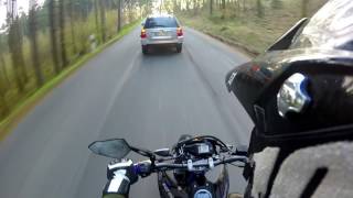 My way to school on Yamaha WR 125 X (Radical Racing exhaust)