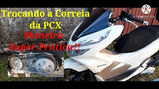 Troca correia PCX 2019 Maneira prática