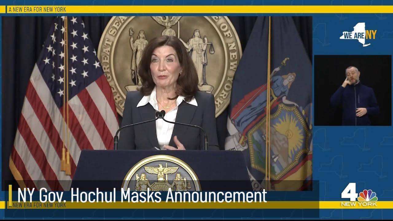 LIVE: NY Gov. Hochul Makes Major Mask Announcement - YouTube