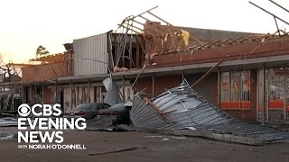 Search for survivors after deadly tornado outbreak