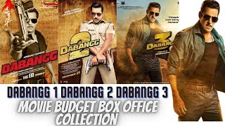 Dabangg 1 Dabangg 2 dabang 3 oll movie budget box office collection #dabangg #boxofficecollection