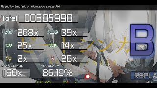 osu! DIVELA feat. Hatsune Miku - Beat Syncer [Insane] 86.19% B 4.87*