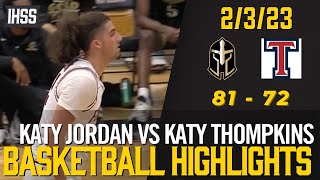 Katy Jordan at Katy Tompkins- 2023 Boys Basketball Highlights