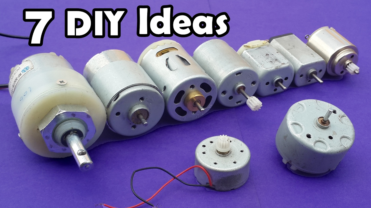 7 Useful Diy Ideas From Dc Motor Compilation Youtube