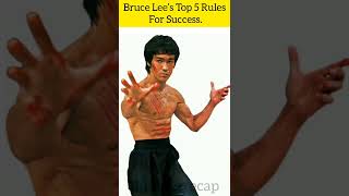 5 Bruce lee rules for success | Fitness motivation | Rules for success | Bruce lee quotes #shorts