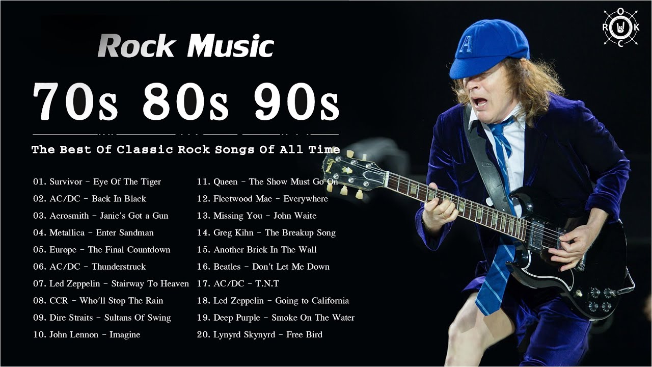 Rock Music 70s 80s 90s Mix | Rock Songs Ever | Best Rock Songs Of All ...