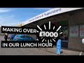 MAKING OVER £1000 IN OUR LUNCH HOUR | COME THRIFTING WITH US | CHARITY SHOP SHOPPING UK