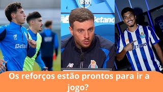 FC Porto vs Sporting Martín Anselmi: Os reforços estão prontos para ir a jogo?