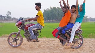 Must Watch New Funny Video 2021 Top New Comedy Video 2021 Try To Not Laugh Episode185 by @my family