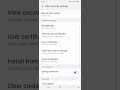 Clear credentials in any android mobile phone #shorts