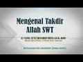 Ustaz Amin - Mengenal Takdir Allah