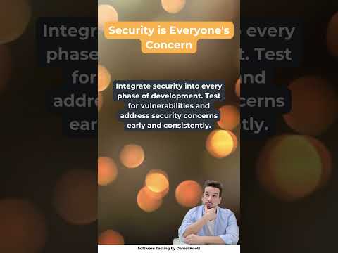 Security concerns us all | Software testing