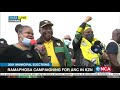 Ramaphosa campaigns for ANC in KZN
