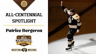 All-Centennial Team: Patrice  Bergeron