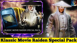 Klassic Movie Raiden Special pack Purchase | MK Mobile