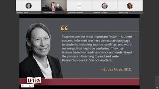 NCDPI LETRS Kickoff Webinar