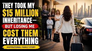 They Took My $15 Million Inheritance—But Losing Me Cost Them Everything Inspirational Family Story.