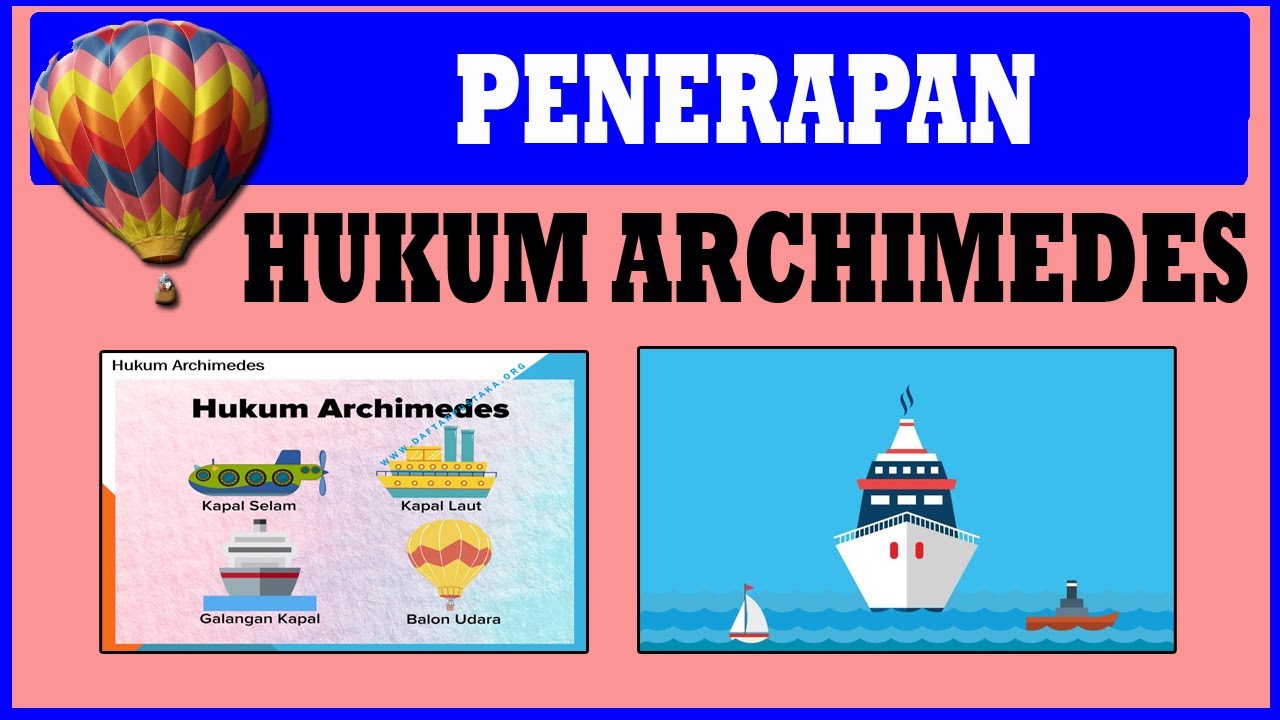 PENERAPAN HUKUM ARCHIMEDES DALAM KEHIDUPAN SEHARI HARI!!! - YouTube