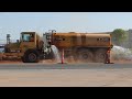 Klein K-500 Water truck in action - OKC