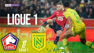 Lille vs Nantes | Ligue 1 HIGHLIGHTS | 01/04/25 | beIN SPORTS USA