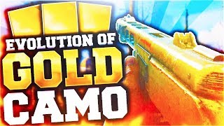 The Evolution of "GOLD CAMO" in Every Call of Duty