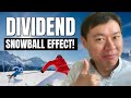 DIVIDEND SNOWBALL EFFECT | How dividend investing helps you to financial freedom | Investing tips