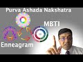 Purva Ashaada Nakshatra, Career, Talents, MBTI, Enneagram