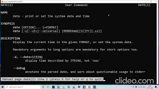 Linux commands - General purpose utilities