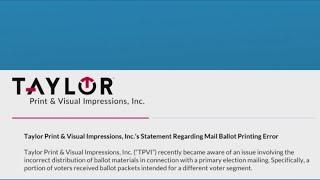 Maryland voters to get new mail-in ballots after mix-up