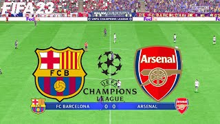 FIFA 23 | Barcelona vs Arsenal - Champions League UEFA - PS5 Gameplay