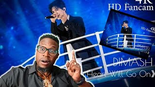 FIRST TIME Reacting To | Dimash  - My Heart Will Go On REACTION