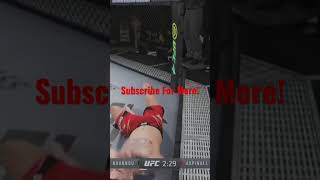 UFC 4: Very Brutal Knockout!! 😮 #ufc #gaming #mma #subscribe #ufc4 #knockout #shorts