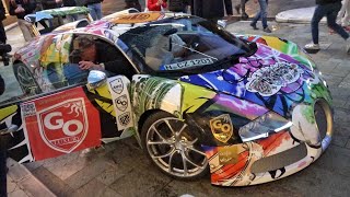 Ce gars est FOU avec sa Bugatti Veyron !! 🤯 Rally de Supercars 🔥