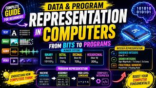 How Computers Store Data | Binary, Bits, Bytes, Hexadecimal & Programs Explained