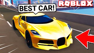 Game Devs Gave Me The BEST HYPER CAR [$10M] in Driving Simulator! (Roblox)