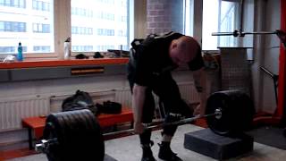 Deadlift below the knee 325kg/Maastaveto polven alta 325kg