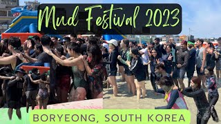 Boryeong Mud festival 2023🥳보령머드축제#mudfest #korea #yt #triptokorea #boryeongmudfestival #kinfluencer