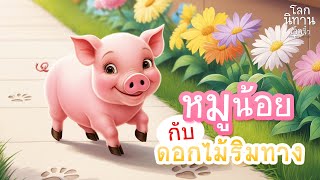 หมูน้อยกับดอกไม้ริมทาง l โลกนิทานเจ้าจิ๋ว