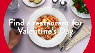 Find a Restaurant for Valentine's Day