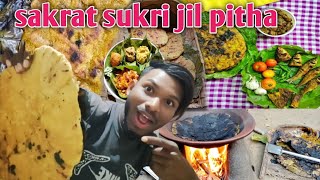 NEW SANTALI SAKRAT SUKRI JIL PITHA 2025 // ATU VLOGS VIDEOS