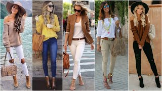 BELLAS COMBINACIONES EN TONOS TIERRA 🤎🤩🤍 LOOKS Y OUTFITS CON TODO TIPO DE PRENDAS