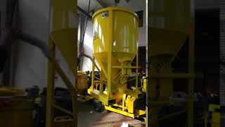 Spring Gear Concrete Bucket for Tower Crane and Forklift