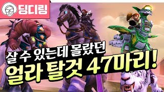 [얼라이언스] 살 수 있는데 몰랐던 탈것 47마리! │군단 와우(wow)