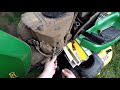 John Deere X350 POV Engine Tune-Up